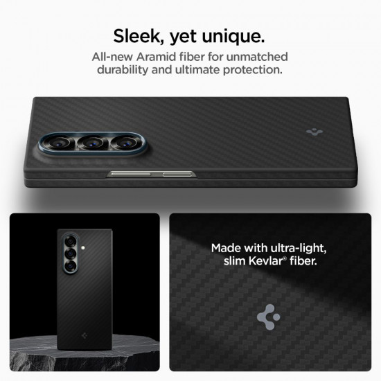 Spigen Air Skin Samsung Galaxy Z Fold7 Aramid Black