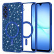 Techsuit Luxury Glitter MagSafe Samsung Galaxy A17 5G / A17 4G Deep Blue