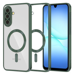 Techsuit Luxury Crystal MagSafe Samsung Galaxy A17 5G / A17 4G Deep Green