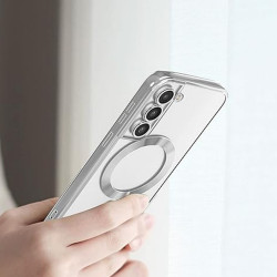 Techsuit Luxury Crystal MagSafe Samsung Galaxy A17 5G / A17 4G Silver Techsuit Luxury Crystal MagSafe Samsung Galaxy A17 5G / A17 4G Silver