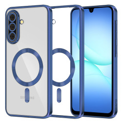 Techsuit Luxury Crystal MagSafe Samsung Galaxy A17 5G / A17 4G Deep Blue