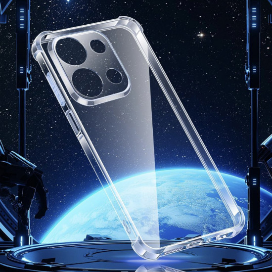 Techsuit Shockproof Clear Silicone Xiaomi Redmi 15C 4G / Redmi 15C 5G Clear
