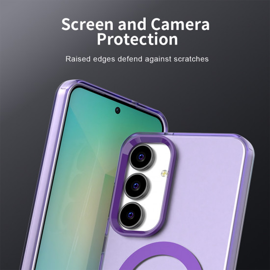 Techsuit CandyCase MagSafe Samsung Galaxy S25 FE Purple