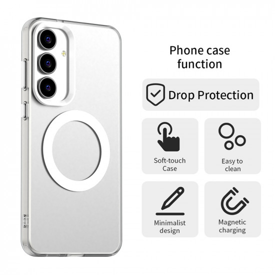 Techsuit CandyCase MagSafe Samsung Galaxy S25 FE White