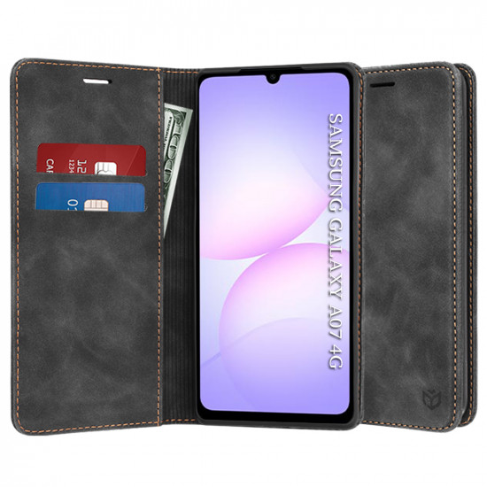 Techsuit Confy Cover Samsung Galaxy A07 4G Black