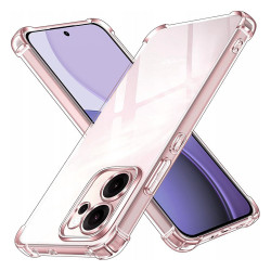 Techsuit Shockproof Clear Silicone Oppo Reno14 F / Reno14 FS 5G Clear