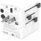 4smarts Nomad GaN 20W 2C+1A Travel Adapter White 4smarts Nomad GaN 20W 2C+1A Travel Adapter White