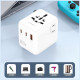 4smarts Nomad GaN 20W 2C+1A Travel Adapter White 4smarts Nomad GaN 20W 2C+1A Travel Adapter White