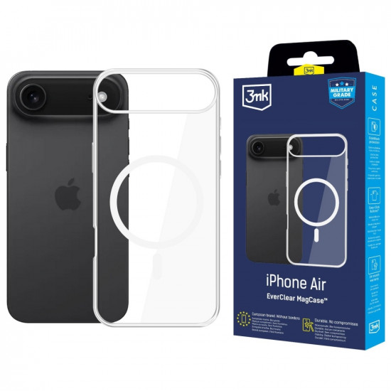 3MK EverClear MagCase case for Apple iPhone 17 Air