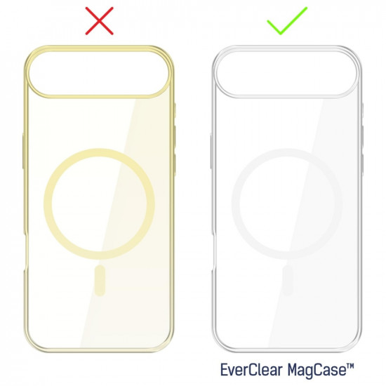 3MK EverClear MagCase case for Apple iPhone 17 Air