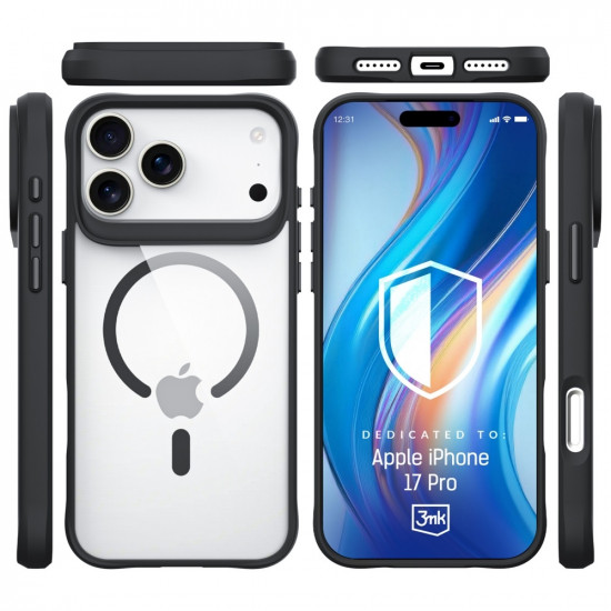 3MK Satin Armor MagCase case for Apple iPhone 17 Pro