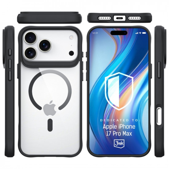 3MK Satin Armor MagCase case for Apple iPhone 17 Pro Max