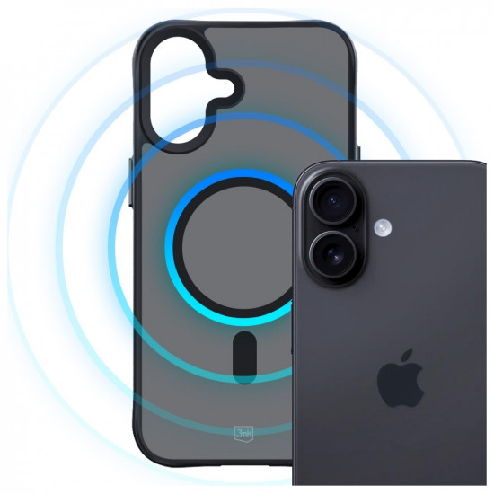 3MK Smoke MagCase case for Apple iPhone 17 3MK Smoke MagCase case for Apple iPhone 17