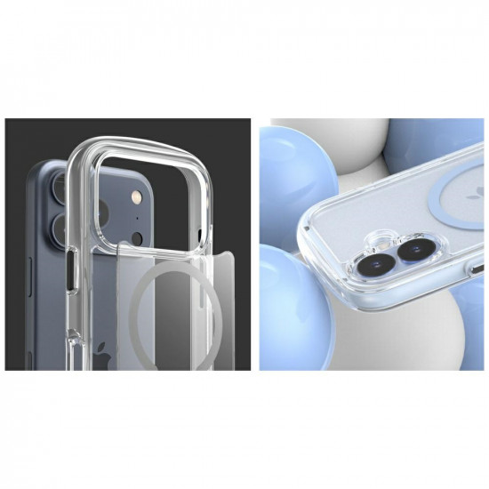 Araree Duple M Air MagSafe Case for iPhone 17 Blue