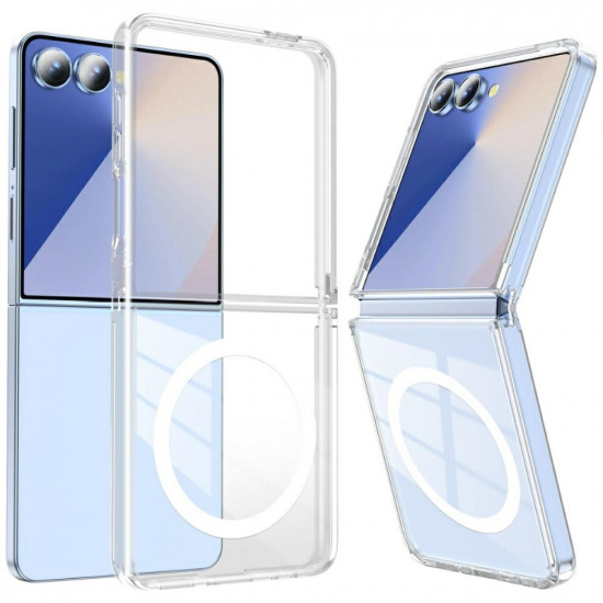Beline Clear MagSafe Case for Samsung Galaxy Z Flip7 Transparent