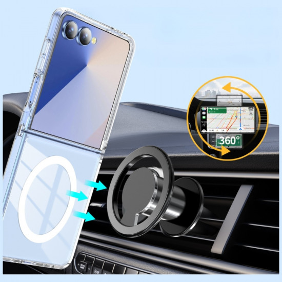 Beline Clear MagSafe Case for Samsung Galaxy Z Flip7 Transparent