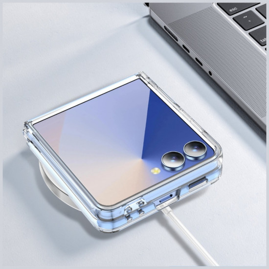 Beline Clear MagSafe Case for Samsung Galaxy Z Flip7 Transparent