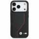 Case BMW M Carbon Line &amp; Logo MagSafe for iPhone 17 Pro red
