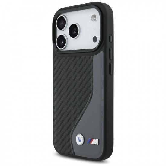 Case BMW M Carbon Logo MagSafe for iPhone 17 Pro anthracite