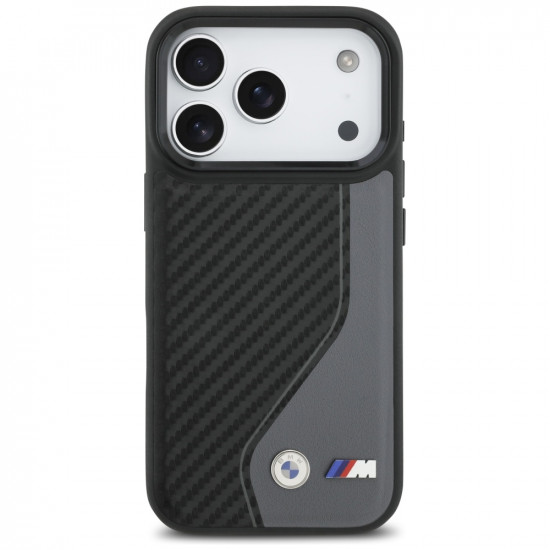 Case BMW M Carbon Logo MagSafe for iPhone 17 Pro anthracite