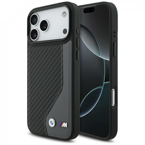 Case BMW M Carbon Logo MagSafe for iPhone 17 Pro Max anthracite Case BMW M Carbon Logo MagSafe for iPhone 17 Pro Max anthracite