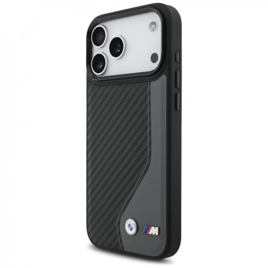 Case BMW M Carbon Logo MagSafe for iPhone 17 Pro Max anthracite Case BMW M Carbon Logo MagSafe for iPhone 17 Pro Max anthracite