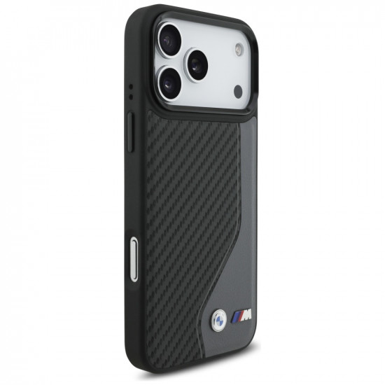Case BMW M Carbon Logo MagSafe for iPhone 17 Pro Max anthracite Case BMW M Carbon Logo MagSafe for iPhone 17 Pro Max anthracite