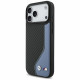 Case BMW M Carbon Logo MagSafe for iPhone 17 Pro Max blue