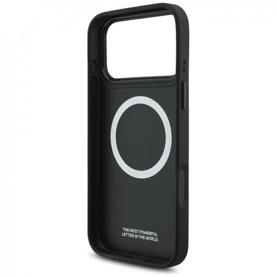 Case BMW M Carbon Logo MagSafe for iPhone 17 Pro Max blue