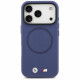 BMW M FW Metal Logo MagSafe Case for iPhone 17 Pro Navy Blue