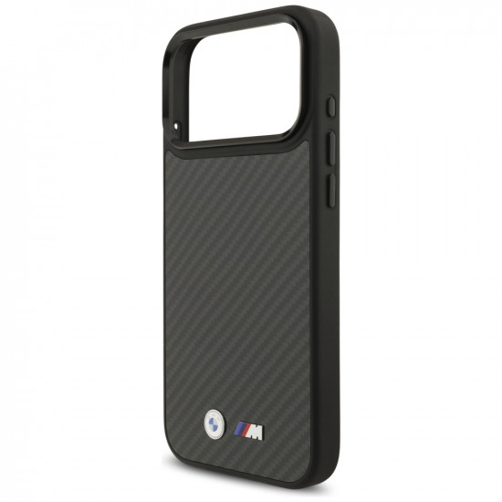 BMW M Kevlar Matt MagSafe Case for iPhone 17 Pro Max Black BMW M Kevlar Matt MagSafe Case for iPhone 17 Pro Max Black