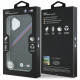 BMW M Tricolor Metal Logo MagSafe Case for iPhone 17 Black
