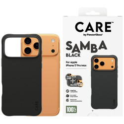 Case CARE by PanzerGlass Fashionable Samba MagSafe for iPhone 17 Pro Max black