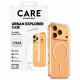 CARE by PanzerGlass Flagship Urban Explorer Case w. White MagSafe for iPhone 17 Pro Clear CARE by PanzerGlass Flagship Urban Explorer Case w. White MagSafe for iPhone 17 Pro Clear