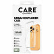 CARE by PanzerGlass Flagship Urban Explorer Case w. White MagSafe for iPhone 17 Pro Clear CARE by PanzerGlass Flagship Urban Explorer Case w. White MagSafe for iPhone 17 Pro Clear