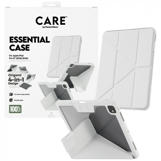Care by PanzerGlass Y fold case for iPad Pro 13" (2025/2024) light gray