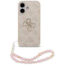Guess 4G Strap 4G Classic Logo Case for iPhone 17 Pink
