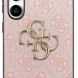 Guess Big 4G Classic Logo Case for Samsung Galaxy S25 FE Pink