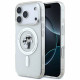 Karl Lagerfeld IML Karl Choupette Glitter MagSafe Case for iPhone 17 Pro Max Clear