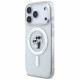 Karl Lagerfeld IML Karl Choupette Glitter MagSafe Case for iPhone 17 Pro Max Clear