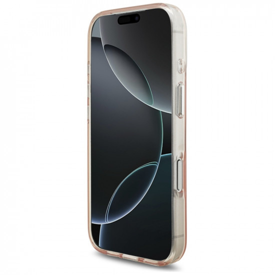 Karl Lagerfeld IML Karl RSG Logo MagSafe Case for iPhone 17 Pro Pink