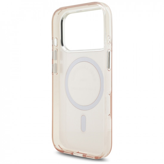 Karl Lagerfeld IML Karl RSG Logo MagSafe Case for iPhone 17 Pro Pink