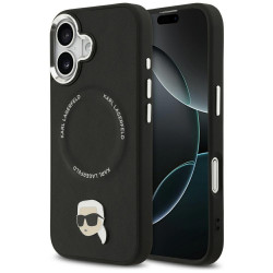 Karl Lagerfeld Karl Pin MagSafe Case for iPhone 17 Black