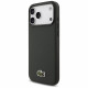 Lacoste Iconic Petit Pique Woven Logo MagSafe case for iPhone 17 Pro Max sinople