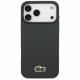 Lacoste Iconic Petit Pique Woven Logo MagSafe case for iPhone 17 Pro Max sinople