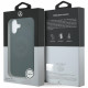 Mercedes Leather Vintage Logo MagSafe Case for iPhone 17 Black
