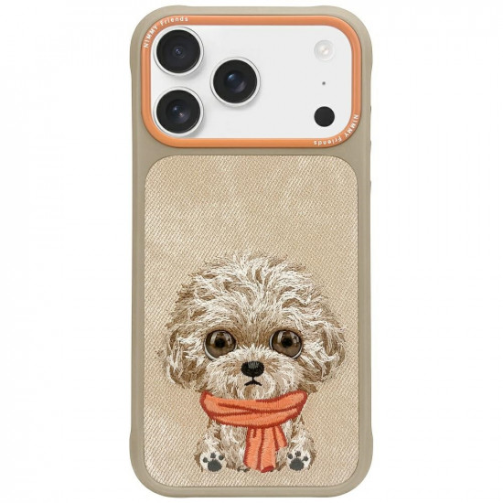 Case Nimmy Big Eyed Pet 2.0 Dog for iPhone 17 Pro beige