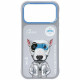 Nimmy Cool&amp;Cute 2.0 Dog Case for iPhone 17 Pro Gray