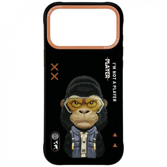 Nimmy Cool&amp;Cute 2.0 Gorilla Case for iPhone 17 Pro Black