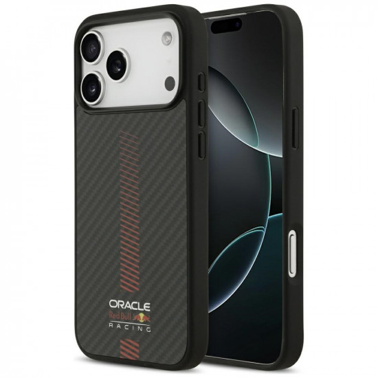 Case Red Bull Kevlar Powerbar MagSafe for iPhone 17 Pro Max black